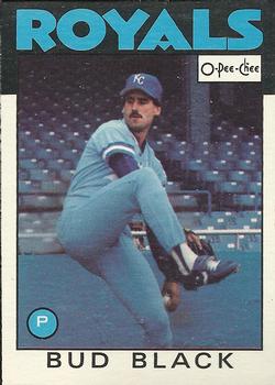 1986 O-Pee-Chee Baseball Cards 319     Bud Black